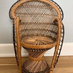 Wicker Mini Chair